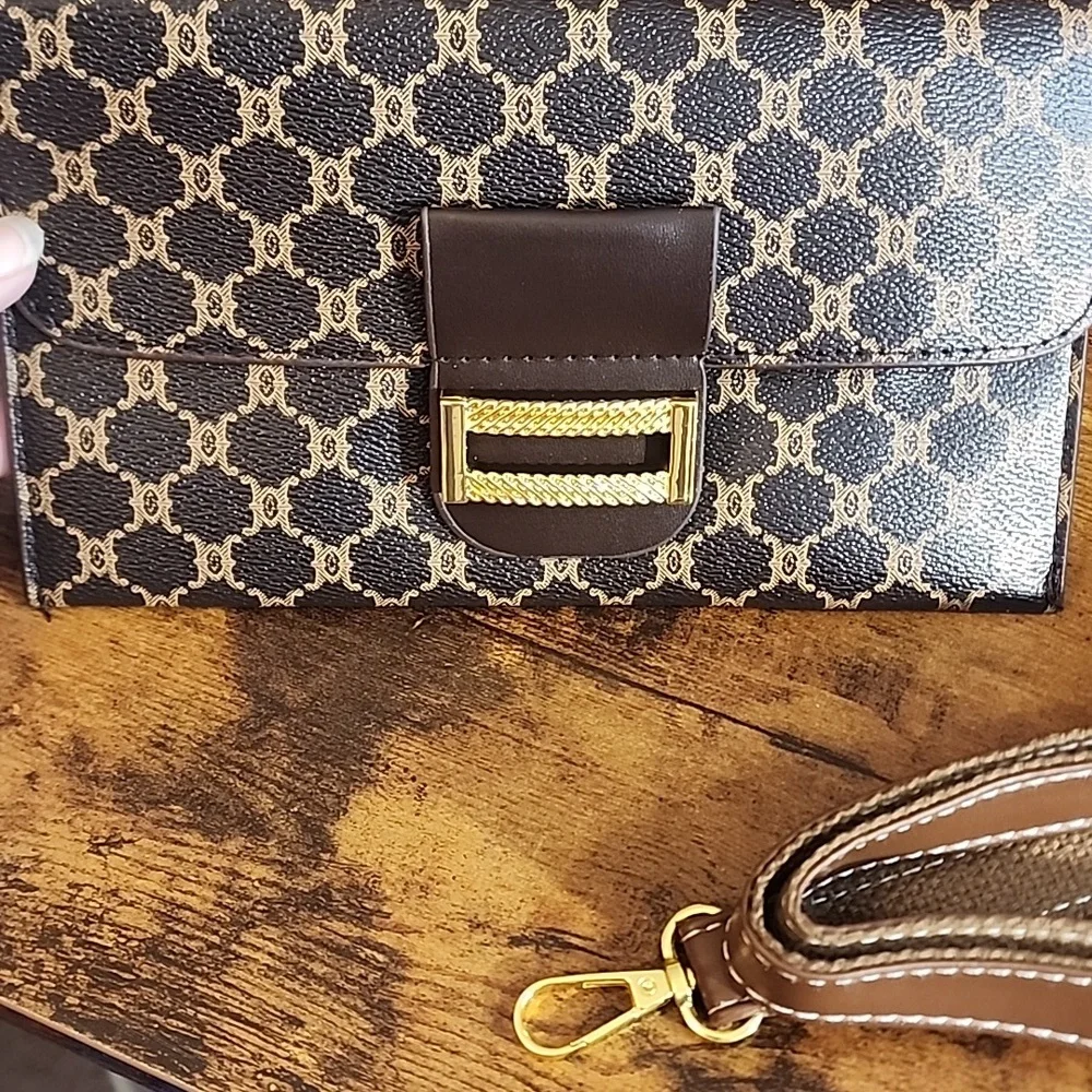 3pcs Set: Multicolor Plaid PU Leather Handbag, Shoulder Bag, Zipper Tote Bag,